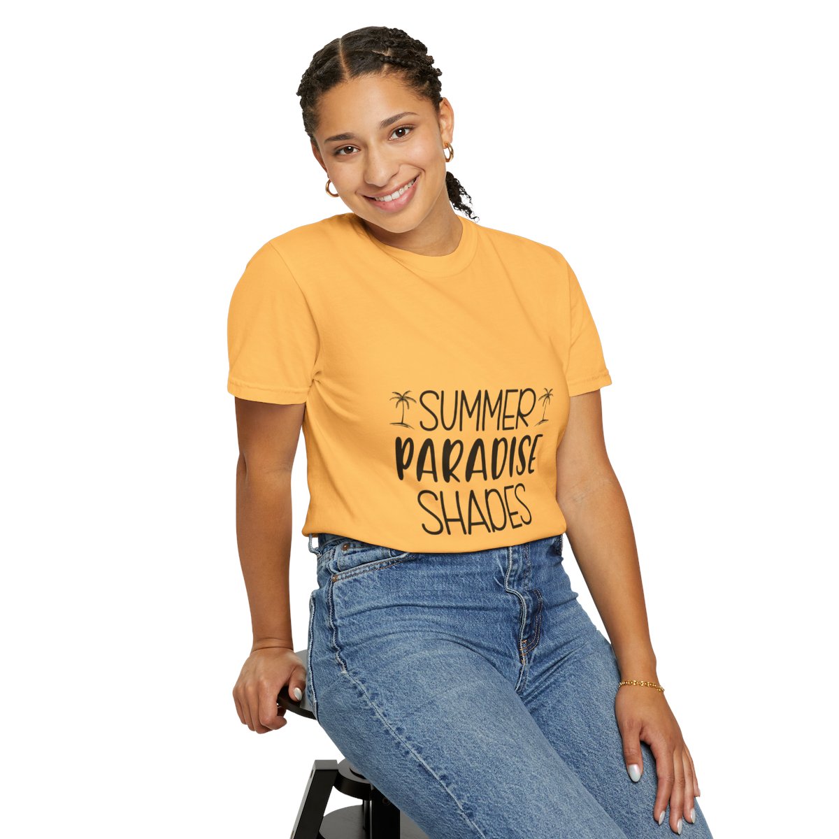 Summer Paradise Shades T-shirt | Beach Palm Graphic Tee